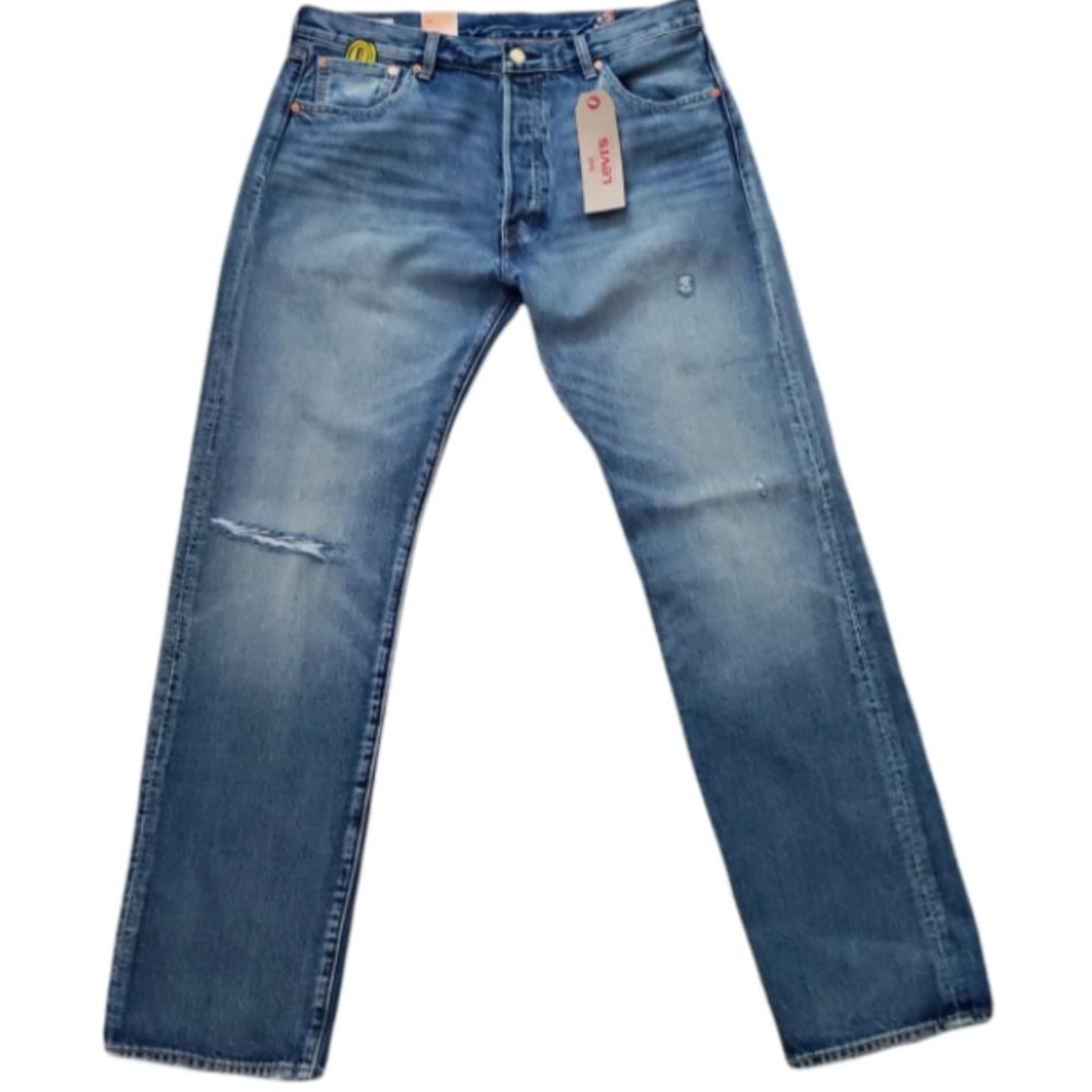 LEVI'S® X SUPER MARIO 501® '93 STRAIGHT MEN'S JEANS  "Green Tab"  Size 40 X 32